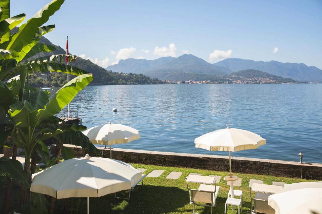 Camin Hotel Colmegna Luino Esterno foto